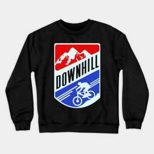 Downhill Mountain Bike MTB Cycling Cyclist Crewneck Sweatshirt
